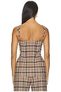 view 4 of 5 Andreina Top in Brown Combo