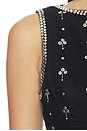 view 6 of 5 Ines Velvet Top in Black