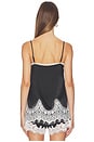 view 3 of 4 Audra Top in Black & Ivory