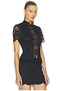 view 2 of 5 Mabel Top in Black
