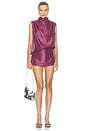 view 5 of 4 Sleeveless Fabienne Top in Berry