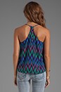 view 2 of 4 Button Back Cami in Zig Zag