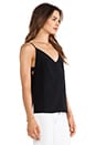 view 2 of 4 Pointy Cami in Black