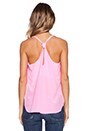 view 3 of 3 Multi Strap Tank in Shocking Pink