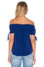 view 3 of 3 Desiree Top in Sapphire