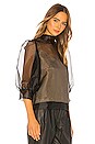 view 3 of 5 X REVOLVE Sonnet Blouse in Black