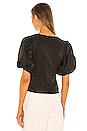 view 3 of 4 BLUSA MAGGIE in Black
