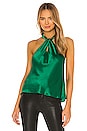 view 1 of 4 Wanda Top in Dark Green