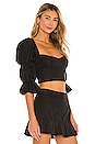 view 2 of 4 Tia Top in Black
