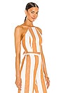 view 2 of 4 Kira Top in Ginger Ivory Stripe