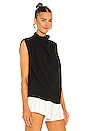 view 2 of 4 Sleeveless Fabienne Top in Black