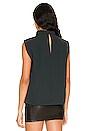view 3 of 4 Sleeveless Fabienne Top in Eastern Green