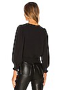 view 3 of 4 Flores Top in Black
