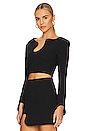 view 3 of 5 x REVOLVE Puzzle Long Sleeve Top in Black
