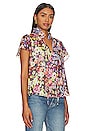 view 2 of 4 Vittoria Blouse in Zahra Fleur