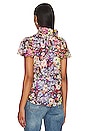 view 3 of 4 Vittoria Blouse in Zahra Fleur