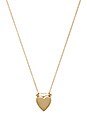 view 1 of 3 Double Heart Locket Necklace in Gold