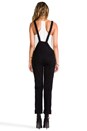 view 3 of 5 Savour Suede Overalls in Black