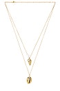 view 1 of 2 Adella Necklace in Gold