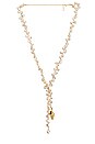 view 2 of 2 Tully Necklace in Gold & Pearl