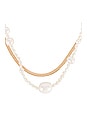view 2 of 2 Pearl Necklace Set in Gold