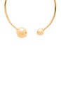 view 2 of 2 Double Ball Necklace in Gold