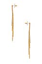 view 2 of 2 x REVOLVE Layered Drop Earrings in Gold