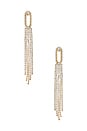 view 1 of 2 x REVOLVE Follow The Crystal Earrings in Gold