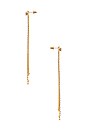 view 2 of 2 x REVOLVE Follow The Crystal Earrings in Gold