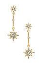 view 1 of 2 BOUCLES D'OREILLES SHINE BRIGHT in Gold