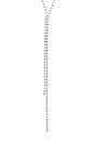 view 2 of 2 x REVOLVE Rain Drop Lariat Neclace in Silver