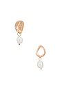 view 1 of 2 X Revolve Lorna Earring in Gold