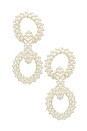 view 1 of 2 x REVOLVE Willow Earrings in White