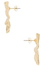 view 2 of 2 Luca Earrings in Gold
