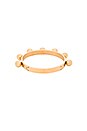view 3 of 4 Trinity Bangle in Gold