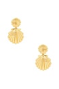 view 1 of 2 Palmer Earrings in Gold