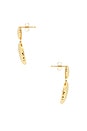 view 2 of 2 Palmer Earrings in Gold