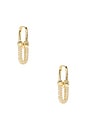 view 1 of 3 Olivia Earrings in Gold