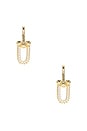 view 3 of 3 Olivia Earrings in Gold
