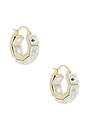 view 1 of 3 Beau Earrings in Gold