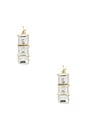 view 3 of 3 Beau Earrings in Gold