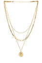 view 1 of 3 Felix Necklace in Gold
