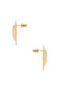 view 2 of 2 CLOUS D'OREILLES SAINTE in Gold