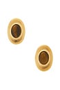 view 1 of 2 PENDIENTES DE TACHUELA BISBEE in Gold