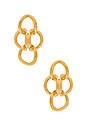 view 1 of 2 BOUCLES D'OREILLE OR XAVIER in Gold