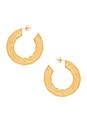 view 1 of 2 BOUCLES D'OREILLES BEC in Gold