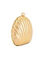 view 3 of 5 POCHETTE SHELL in Gold