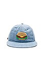 view 1 of 4 CHAPEAU BURGER WORLD in Denim