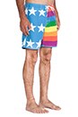 view 2 of 3 Rainbow Boardshort in Multi