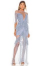 view 1 of 4 VESTIDO LARGO MAGICIANS DAUGHTER in Mist